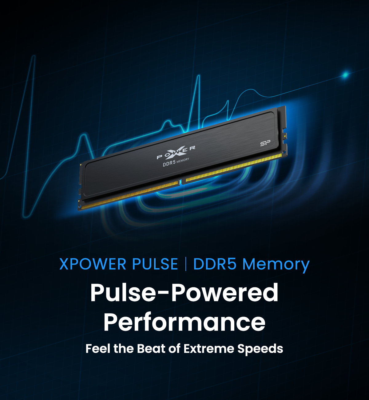 XPOWER Pulse DDR5 Gaming UDIMM-Silicon Power