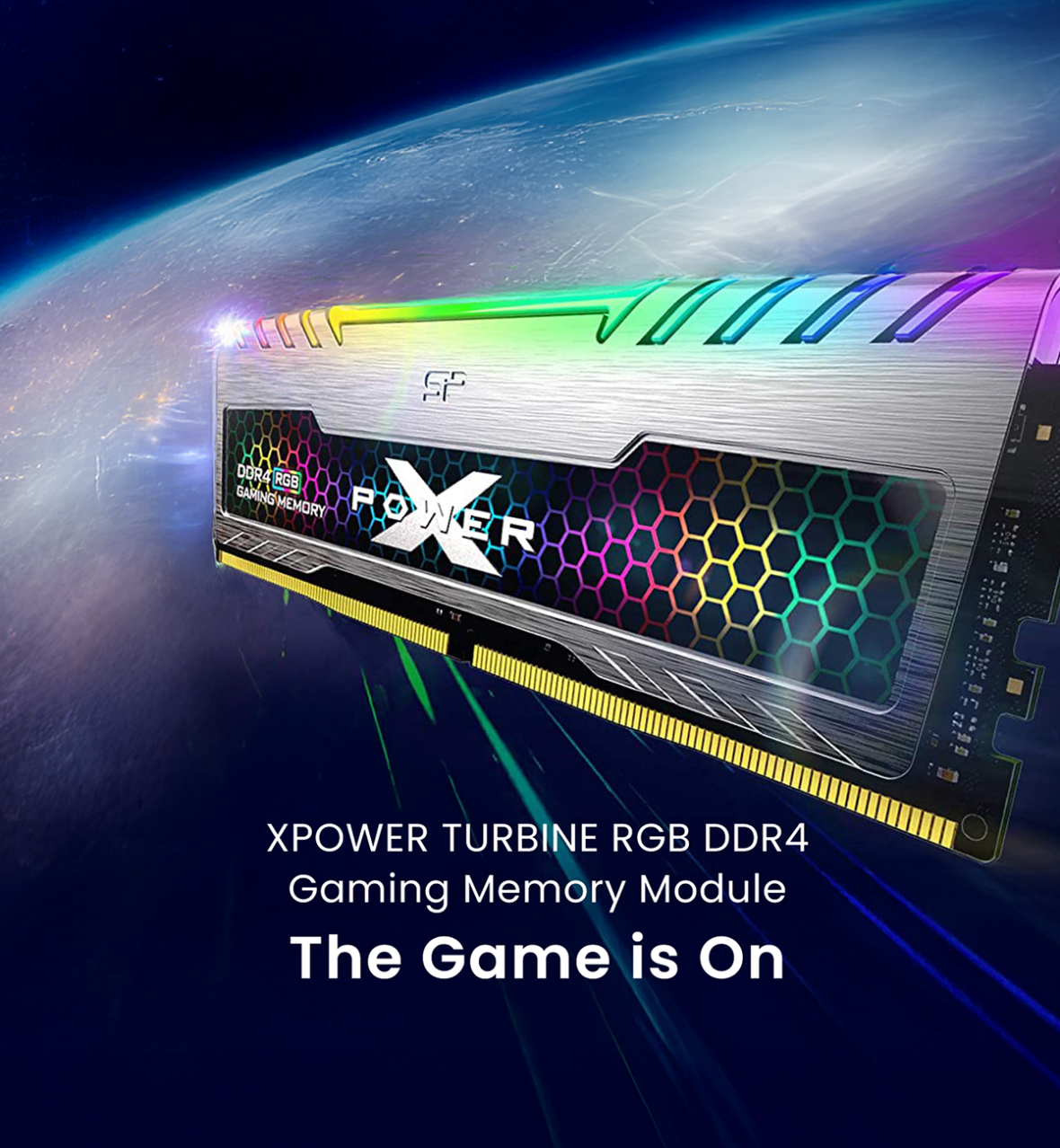 XPOWER Turbine RGB DDR4 Gaming UDIMM-Silicon Power Computer