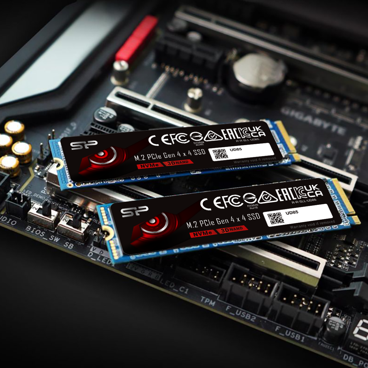 SP UD85 PCIe Gen4 x4 NVMe™ SSD-Silicon Power