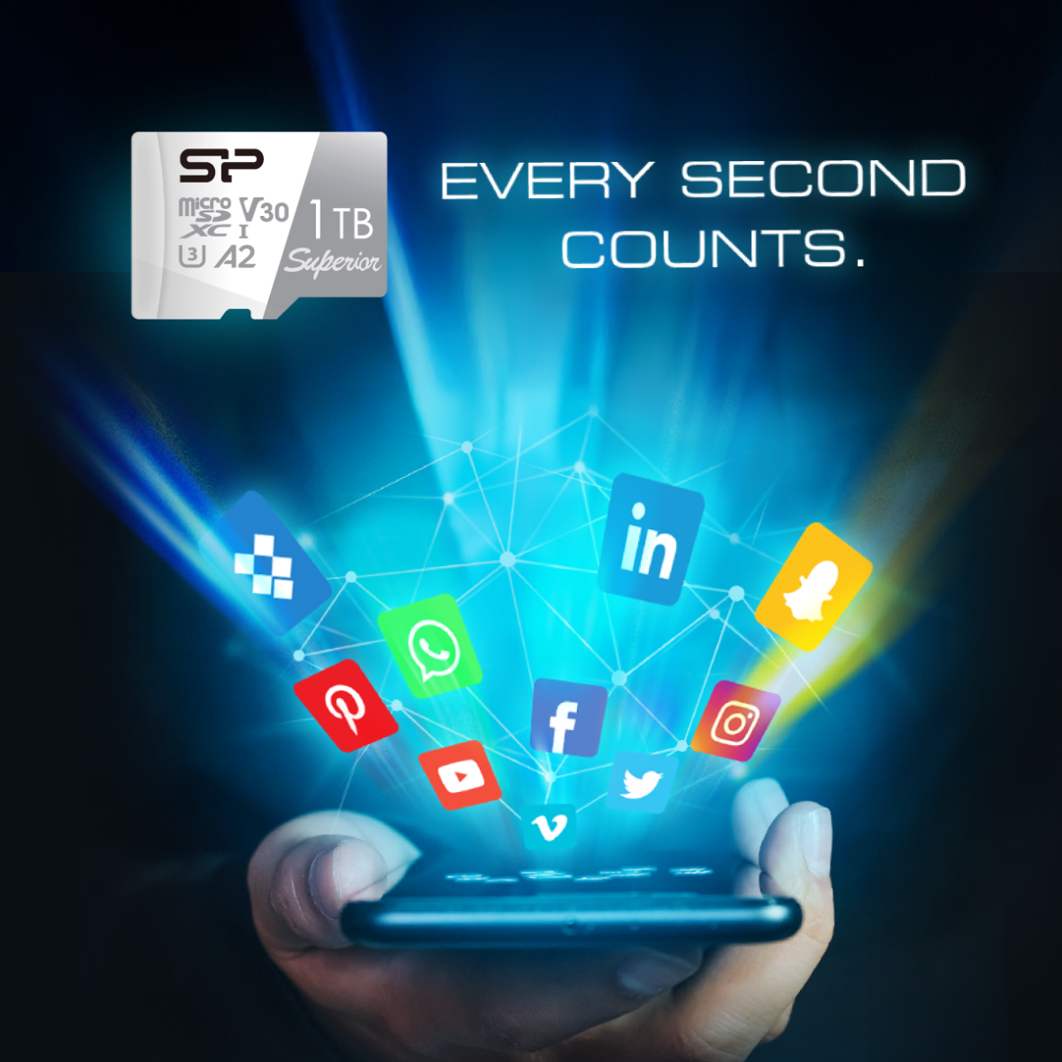 Superior A2 microSDXC™ Card-Silicon Power Computer