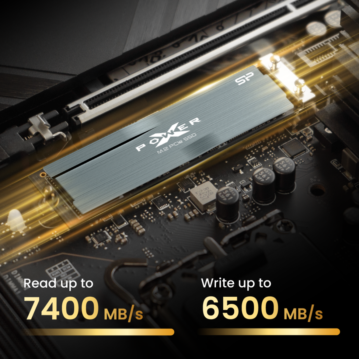 XPOWER US75 w/ Heatsink NVMe™ SSD-Silicon Power Computer