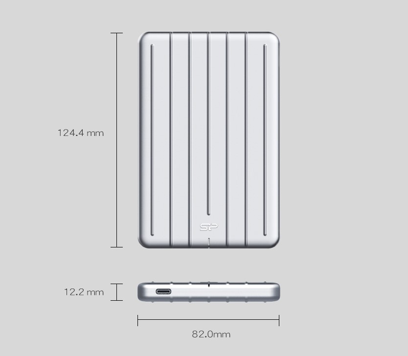 Portable SSD Bolt B75 USB 3.2 Gen 2-Silicon Power Computer