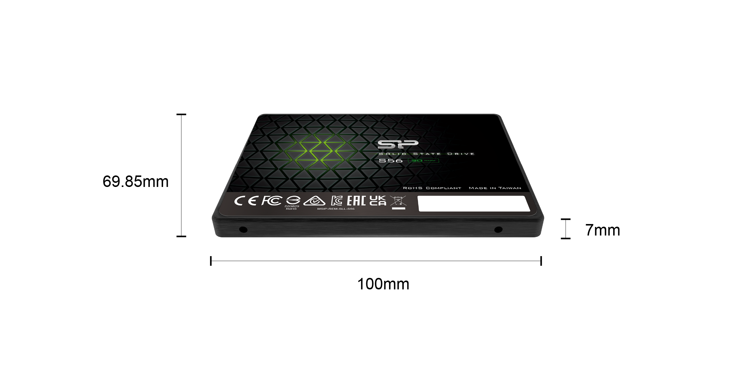 SP Slim S56 SATA III SSD-Silicon Power