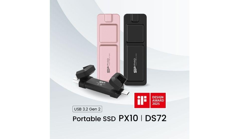 Silicon Power Earns the iF Design Award for Two Portable SSDs