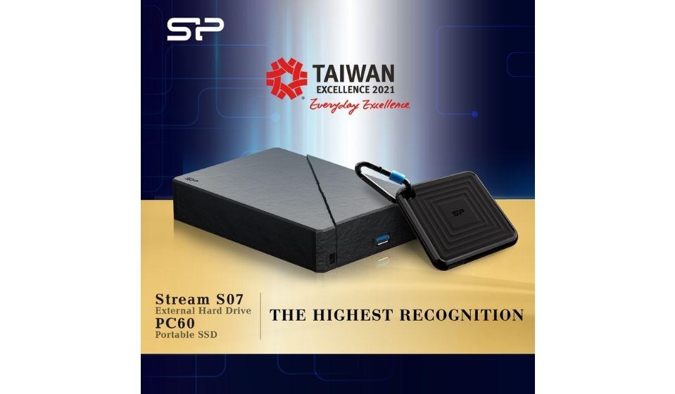 Two Storage Solutions Win the Taiwan Excellence Award