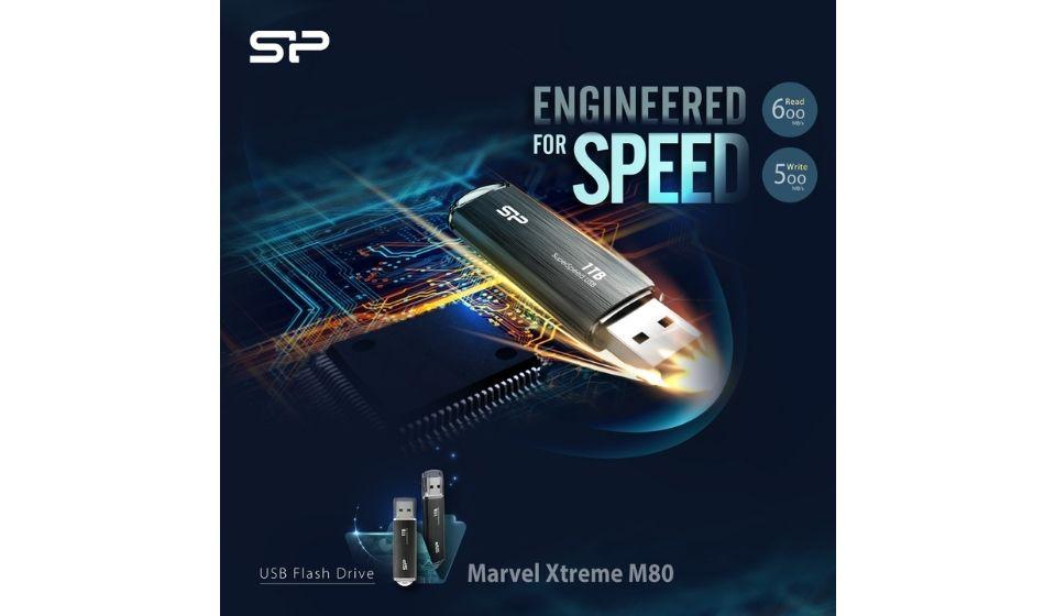 အမြန်နှုန်းအတွက်ဒီဇိုင်းထုတ်ထားသည်: The Marvel Xtreme M80 USB Flash Drive