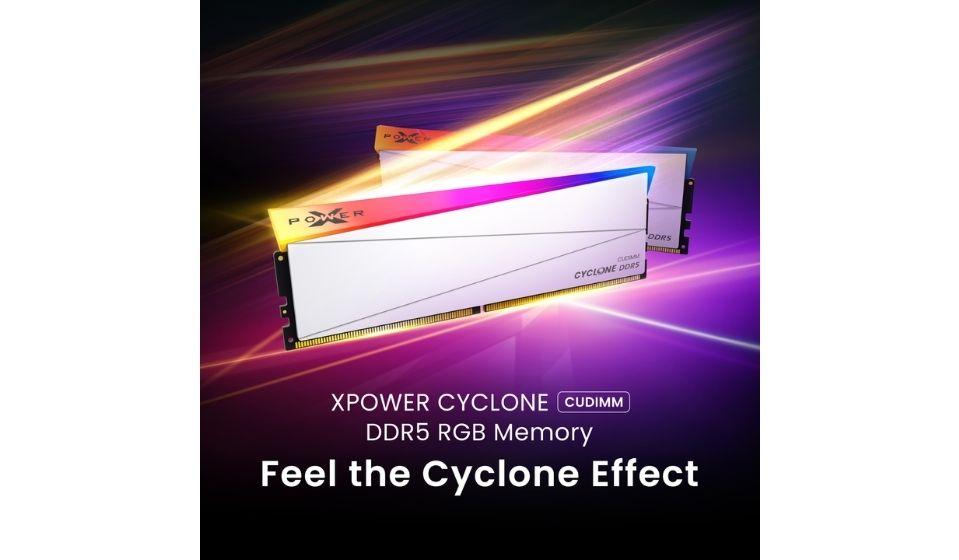 Silicon Power wprowadza swoje pierwsze CUDIMM w nowej serii gier XPOWER Cyclone DDR5.