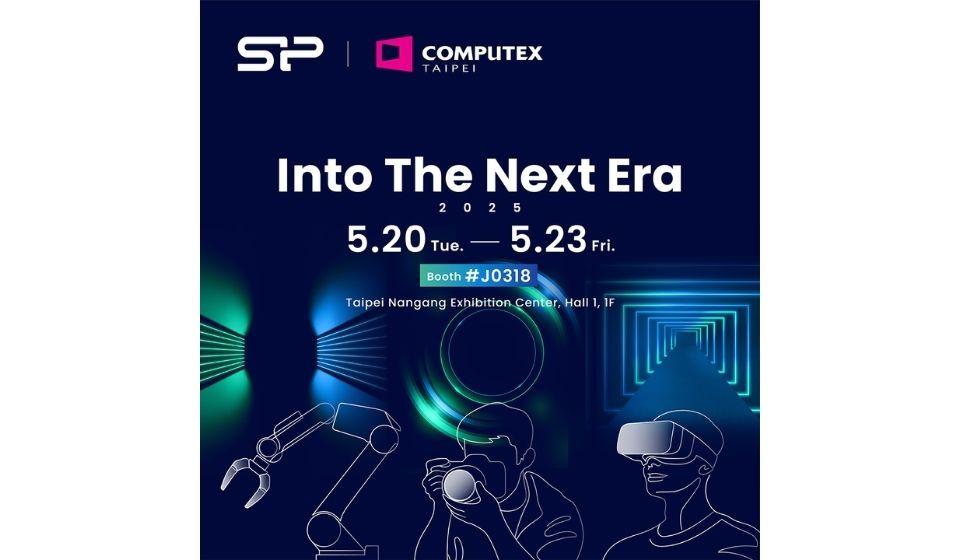 Silicon Power leitet eine neue Ära der Technologie mit umfassenden Lösungen auf der COMPUTEX 2025 ein.