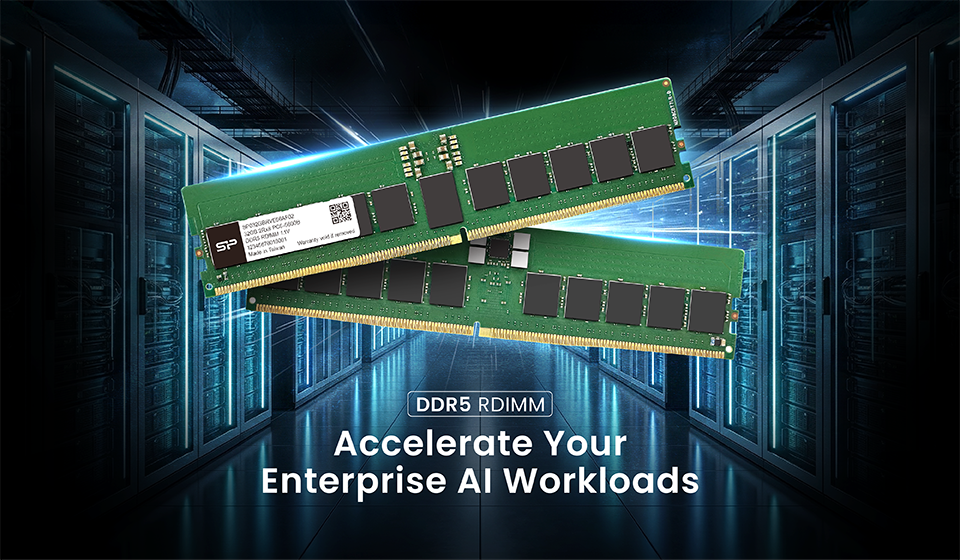 Silicon Power Launches Enterprise-Grade DDR5 RDIMM to Accelerate AI Workloads