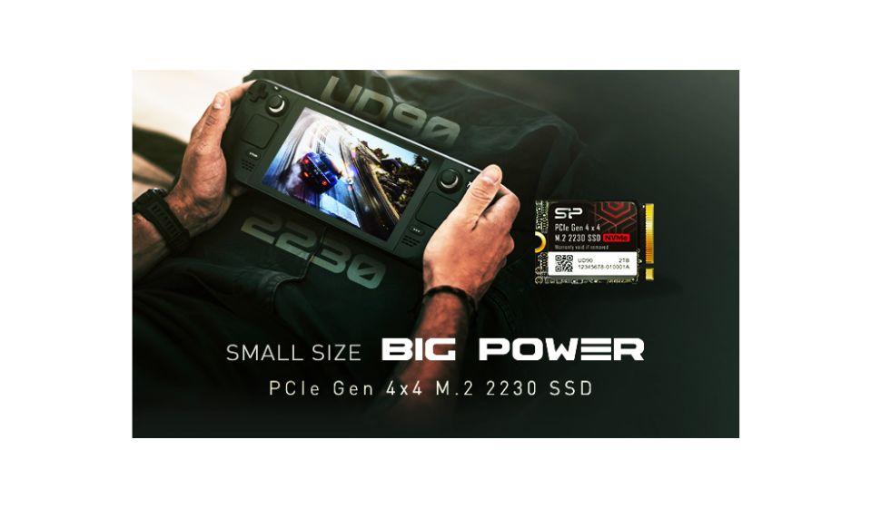 Le nouveau UD90 de Silicon Power étend sa compatibilité aux consoles de jeux portables avec un facteur de forme M.2 2230.
