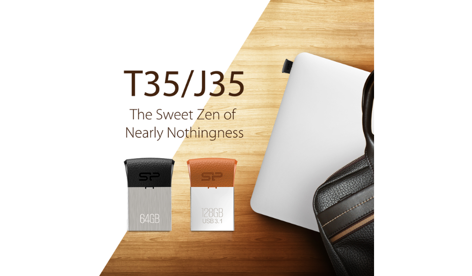 感覺不存在 方便好攜帶 SP廣穎電通推出全新Touch T35 & Jewel J35迷你設計款隨身碟