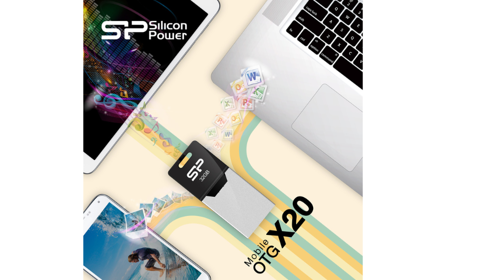 推出新一代超迷你OTG雙用隨身碟—Mobile X20 手機和電腦變麻吉了!